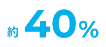 40%